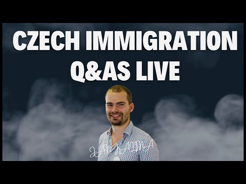 Live Q&As about Czech Visas, Accommodation, Health Insurance and Business 🇨🇿🇨🇿🇨🇿