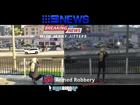 9NEWS Reporter Jenny Jitters LIVE at LTD hit TWICE in one day! (2nd one was funny af 🤣👮🏼‍♀️🍑)
