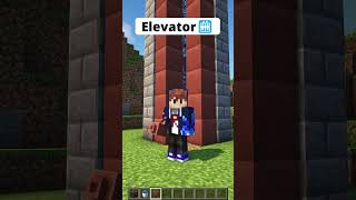 Minecraft Easy Elevator🛗🤯#shorts #minecraft
