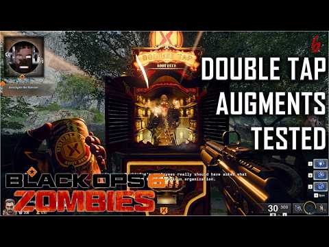 Double Tap Perk TESTED - How All Augments Effects Work: Black Ops 6 Zombies