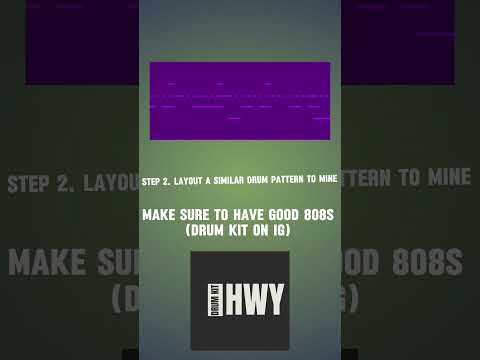 Travis Scott Drums Tutorial