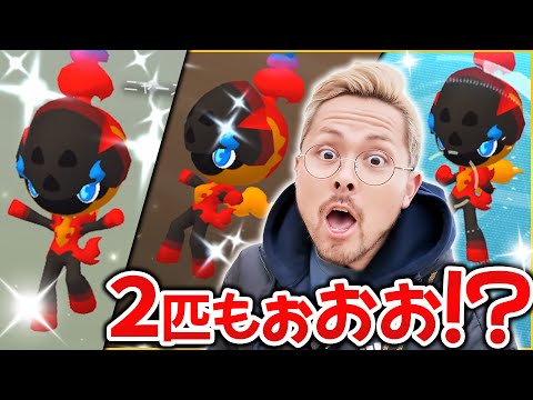 は！？ちょ！？2匹も色違いカルボウ！？神引きしましたあああ！！そして2匹目のダクマの個体値が…笑【ポケモンGO】