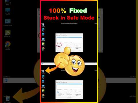 Stuck in Safe Mode? Here’s How to Get Back to Normal! (Quick Fix)