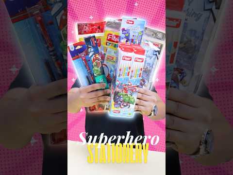 Superhero Stationery #shorts #SYShorts 609