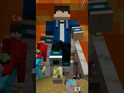 Lava Tsunami in Minecraft!
