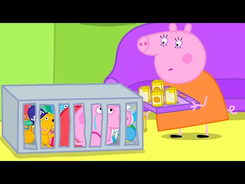 Peppa Pig Goes to Toy Jail 🔒| The Prison Escape | Tales | Full Episodes | 20 Minutes