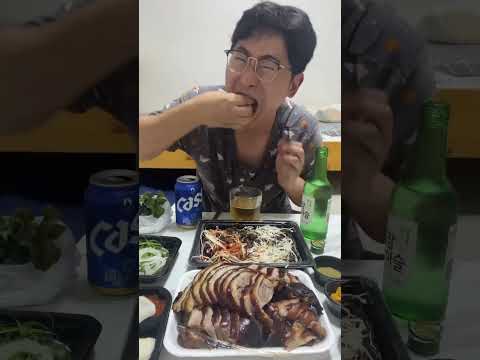족발 맛있게 먹어보기 #shorts#live#술먹방