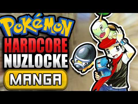 Can I Beat Pokémon Platinum Using Diamond's MANGA Team? (Hardcore Nuzlocke Challenge)