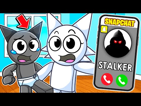 STALKER FOLLOWED BABY GRAY in Roblox Snapchat!