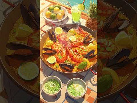 Afternoon Lofi Guitar  -  Seafood, Sunshine & Slow Chill #lofi #lofiguitar #lofihiphop #chilllofi