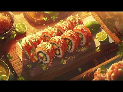 Sushi & Lofi 🍣 | ~Relax Music ~ Lofi Hip Hop~ Focus Beats [ Cook🥘/ Relax🌞/ Lo-Fi 🍃] Cooking Chill