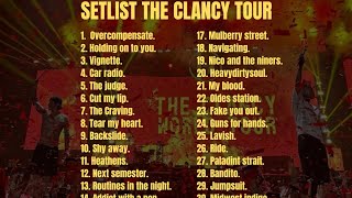 SETLIST THE CLANCY TOUR 2024-2025 |-/