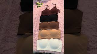 Soft and Comfortable Wireless Bra Set for Everyday Use#comfybra #wirelessbra #everydaybra