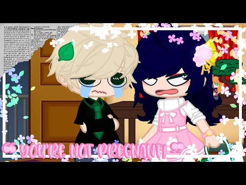 ⌜❝ YOU'RE NOT PREGNANT! ❞❄ Gacha club ❄ Miraculous ❄ Short Skit⌟