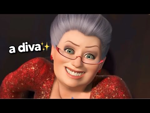 Fairy Godmother being the SASSIEST dreamworks villain for more than 5 minutes