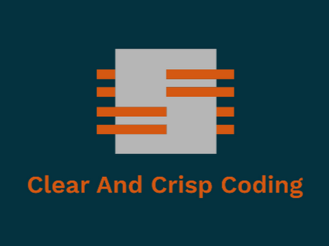 Clear And Crisp Coding Live Stream