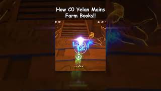 How Yelan Mains Farm Books!! [Genshin Impact]