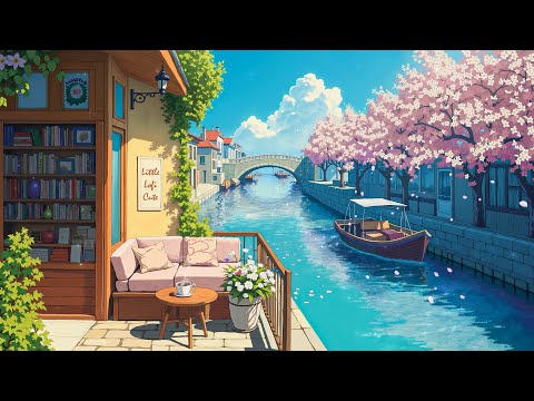 Spring Coffee Moments 🌸 Lofi Music for a Happy Mood ☕ Lofi Hip Hop to Relax/Chill/Study