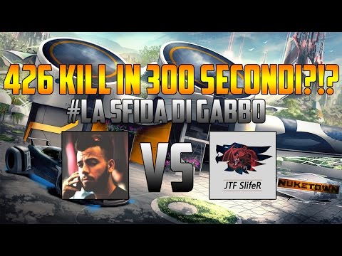 426 KILLS IN 300 SECONDI?! #GABBISQUARED CHALLENGE