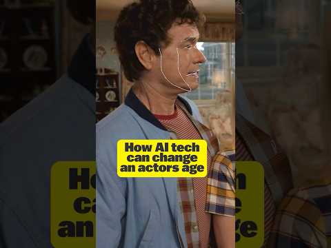 How AI helps Hollywood de-age actors