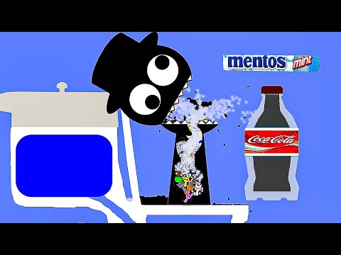 Black Incredibox Sprunki VS Cola VS Mentos