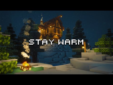 ❄️ Stay cozy through the night... (minecraft music & ambience)