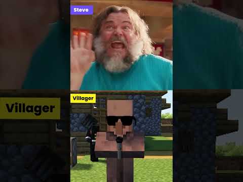 Lava Chicken Song but Villager #shorts