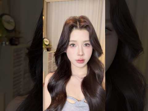 Curl your bangs easily! ✨ #shorts #hairstyle #douyin #hair #makeup #Kpop op