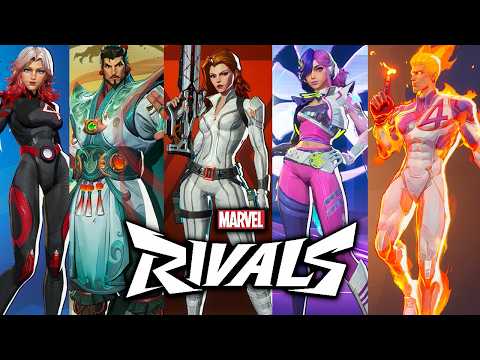 Marvel Rivals Season 1.5 - All Characters Skins & Outfits