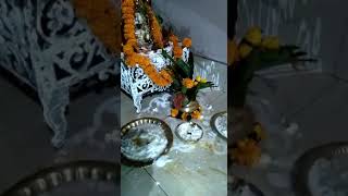 Tradition of Goddess Maha Lakshmi puja in harvesting season in rural Odisha. Margasir Gurubar Puja.