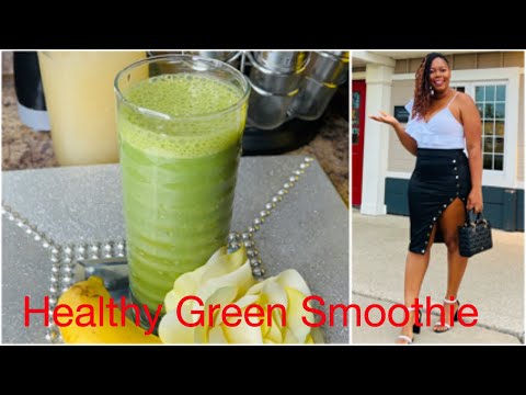 DRINK THIS AND NEVER GET SICK AGAIN | SUPER GREEN SEA MOSS KALE SPINACH SMOOTHIE
