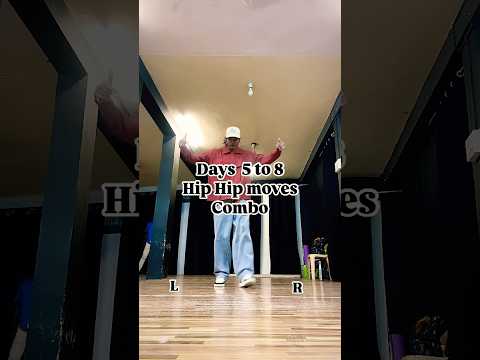 Days 5 To 8 Hip Hop Moves combo #jddancetutorial #hiphopdance #oldschoolhiphop