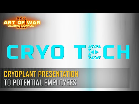 Join Cryotech! (Art of War 3 RTS)