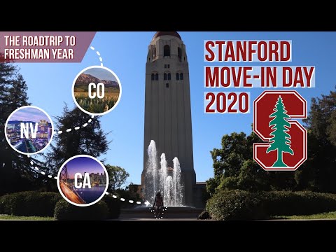 COLLEGE MOVE-IN DAY @ STANFORD 2020‼️ (Freshman Year Roadtrip Vlog)
