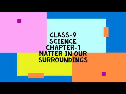 #Matter_In_Our_Surroundings | #Class9 #Question_Answers