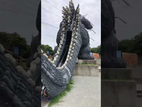 🦖Ride Japan’s Godzilla Slide