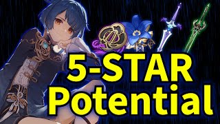 XINGQIU GUIDE with Best Tips and Weapon and Artifact Build! | Genshin Impact 5.1