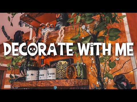 Decorate With Me : Cozy Halloween Cottage Kitchen