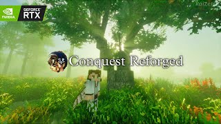 Minecraft Conquest Reforged 🌿+ DH 🌍 + Bliss Shader | Minecraft Showcase