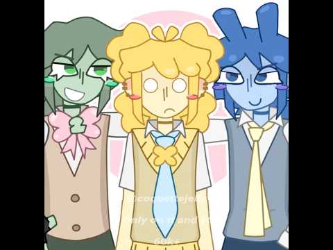 3-way kiss?!// #osc #bfdi #tpot #xfohv #algebraliens #animation #tweening