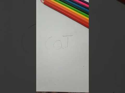 How to draw a cat 😺😺