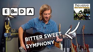 Play 'Bitter Sweet Symphony' by The Verve with FOUR simple CHORDS