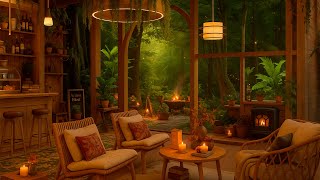 Warm Jazz Background Music 🍂 Cozy Ambience for Relaxing, Studying & Working