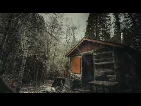 Thunderstorm & Wind with Rain Sounds For Sleeping   Nature Rain Noise Cabin In Woods