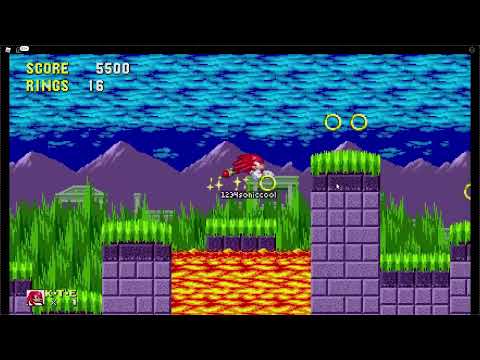 Playing all the Test Server Levels | Classic Sonic Simulator