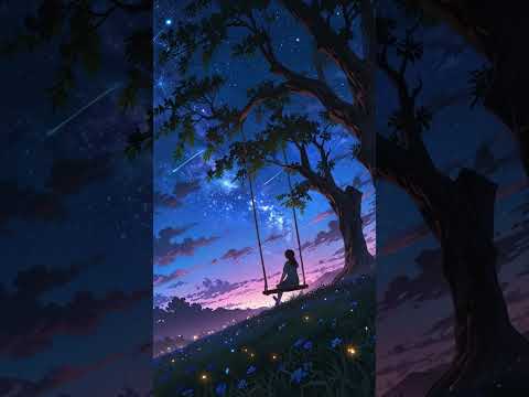 The aesthetic night lofi 🩷🕊️ #music #relaxing #anime #aestheic #meditation