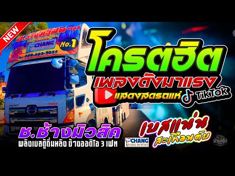 โครตฮิต‼️เพลงดังมาแรง รถแห่ช.ช้างมิวสิคชัยภูมิ แสดงสดมันๆ รถแห่เบสแน่นสะเทือนตับ