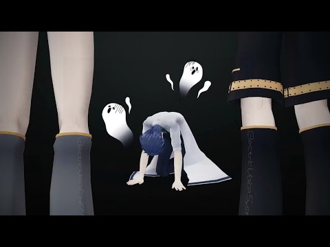 [MMD Talkloid] Rin and Len ruin KAITO's first talkioid skit