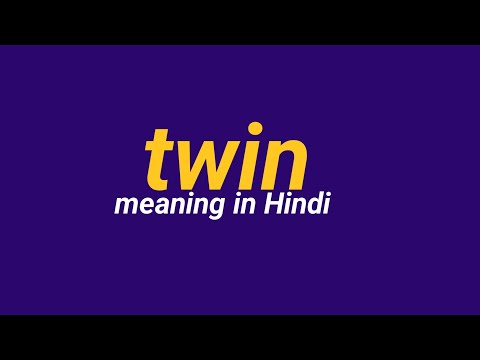 Twin meaning in hindi || twin ka matlab kya hota hai|| #twin