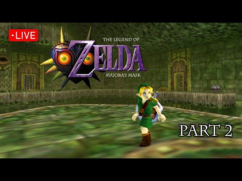 The Legend of Zelda: Majora's Mask | Livestream (Part 2)